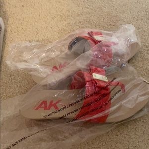 Anne Klein Sport wedge slip on dressy sandals